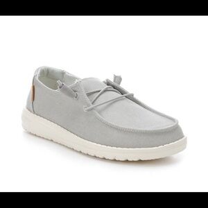 Hey Dude Wendy Chambray Light Grey Women’s 7